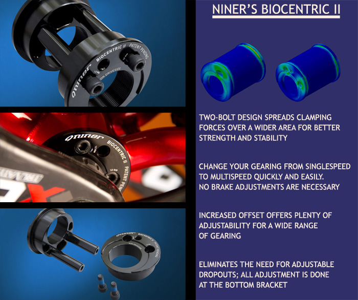 niner eccentric bottom bracket