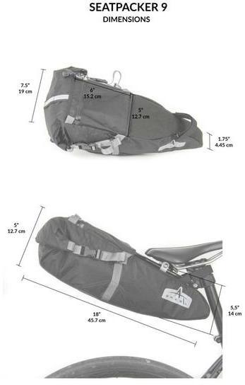 arkel seatpacker 9