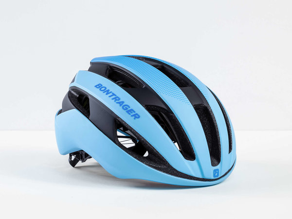 light blue bike helmet