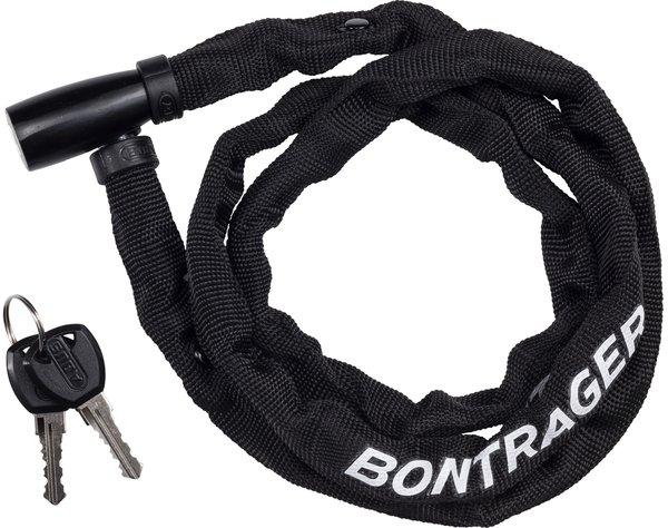 Bontrager Comp Keyed Long Chain Lock - Black