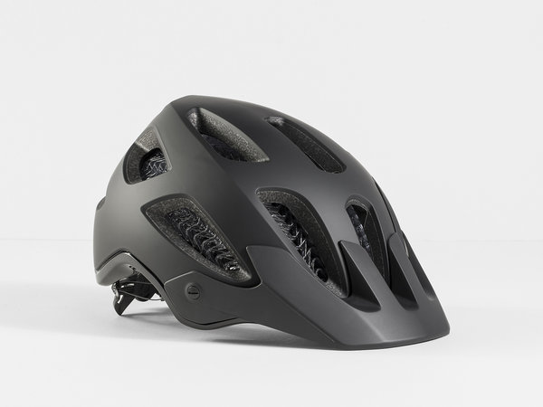 black mountain bike helmet