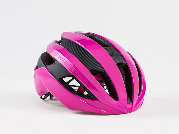 pink road bike helmet