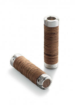 Brooks Plump Leather Grips - New Moon 