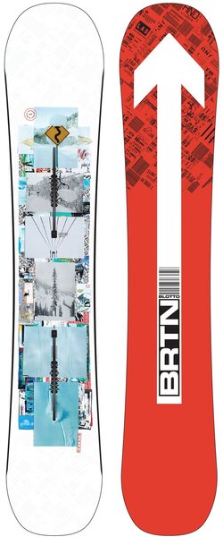 Burton Men's Flight Attendant Snowboard - Bike Board and Ski 