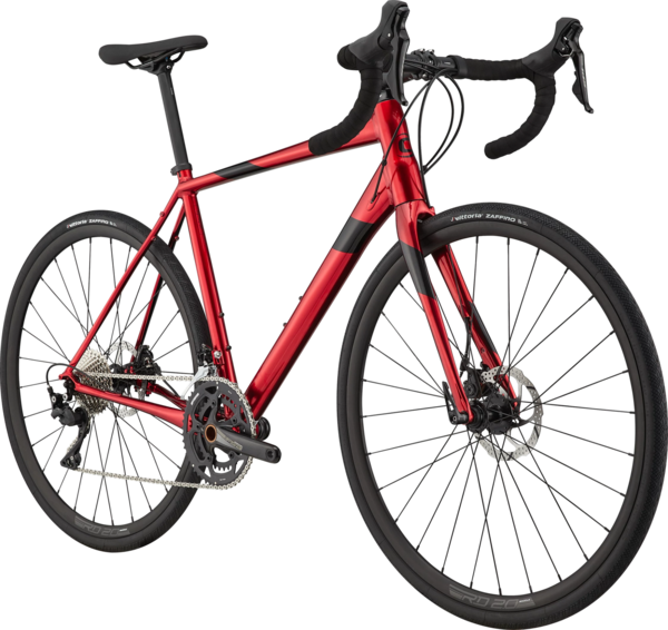 Red cannondale best sale road bike