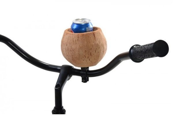 coconut bike cup holder