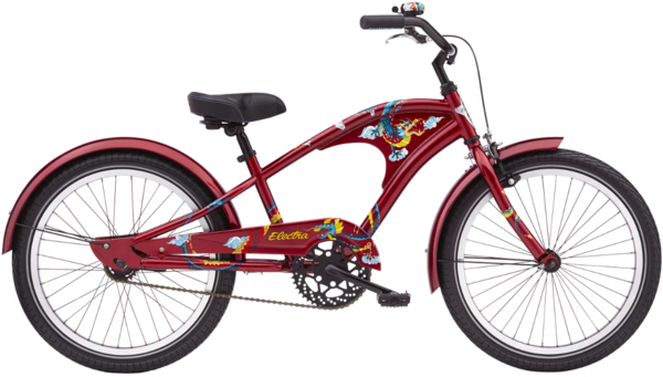 red 20 inch bike