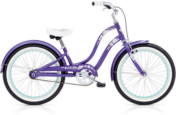 purple 20 inch bike