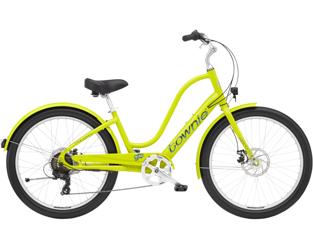 Electra Townie Go 7d Eq Step thru Citron Medium