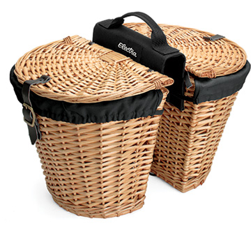 removable rear bike basket