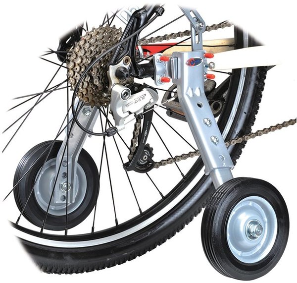 Fitting training wheels online