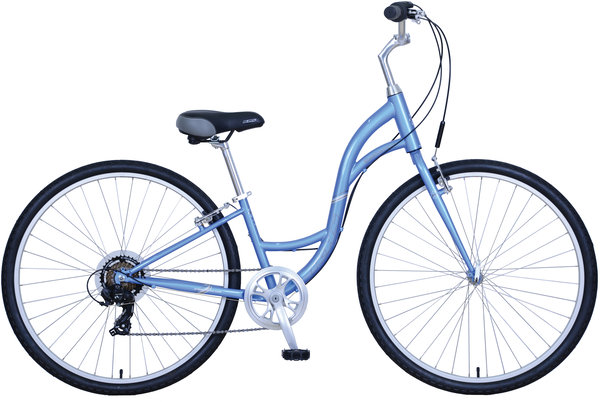 Ladies blue bike hot sale