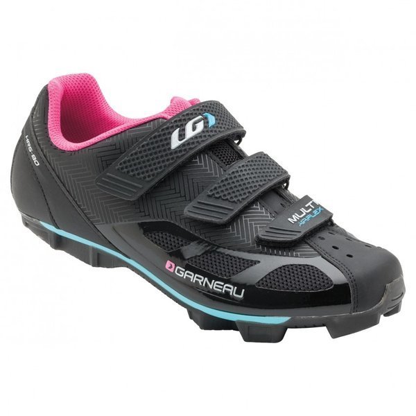 Louis Garneau Women's Cycling Shoes - Black/Pink- Size 40