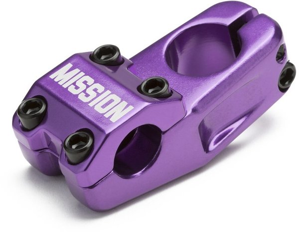 purple bmx stem