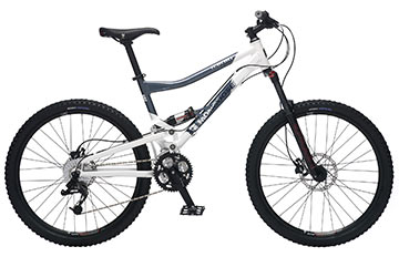 white diamondback mountain bike