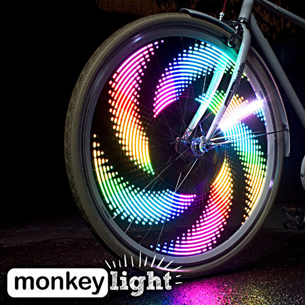 Monkeylectric M232 32-LED bicycle wheel 