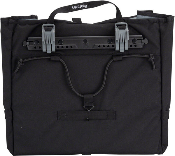 msw blacktop grocery pannier bag