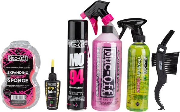  Muc-Off Ultimate Motorcycle Cleaning Kit - Motorcycle Detailing  Kit, Motorcycle Accessories for Cleaning - Includes Motorcycle Cleaner and  Chain Lube : Automotive