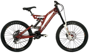 norco a line downhill bike