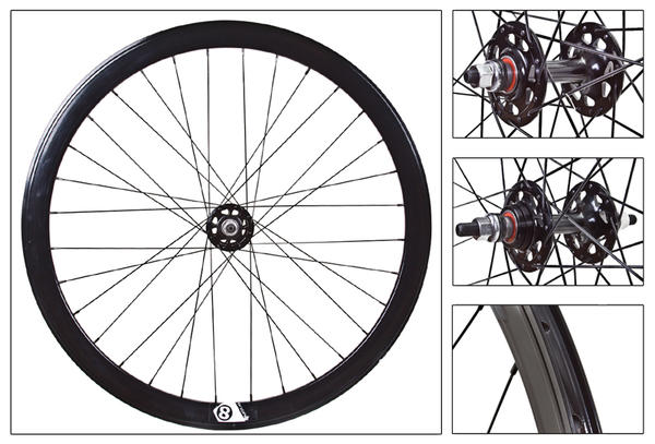 Track Attack 42mm Fixie Wheelset