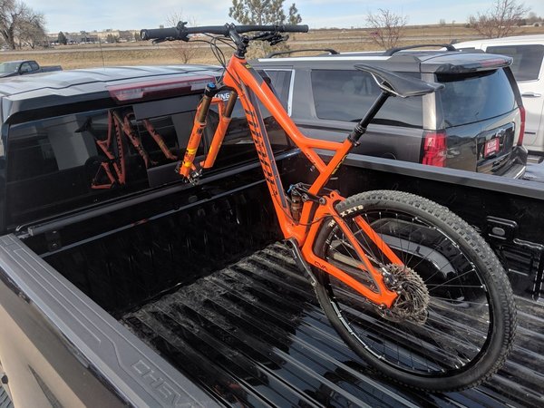 Bike rack best sale for gmc sierra