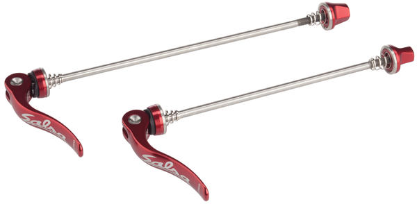 Fat Flip-Off Stainless Steel Quick-Release Skewer Pair