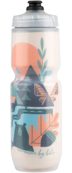 Salsa Purist Insulated Water Bottle - 23oz, Sundowner, Multi Color