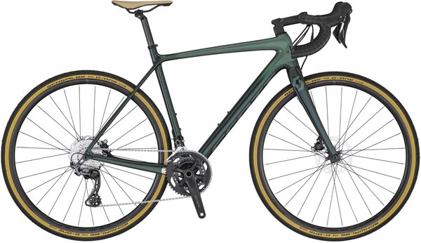 gravel bike green