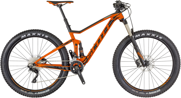 orange scott bike