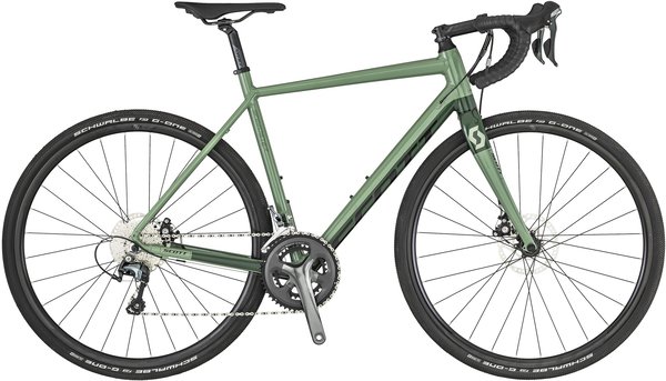 gravel bike green