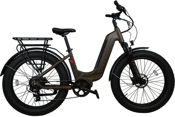 Serfas eDART 750W Step-Thru E-Bike - www.championcycling.net