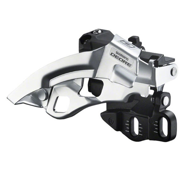 Shimano Deore 10-Speed Dual-Pull Double Front Derailleur (Top Swing, E-Type) Redlands Riverside Rancho Cucamonga, CA | Cyclery USA