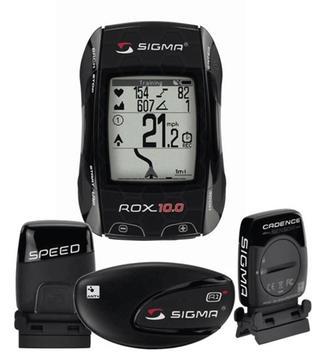 verband Bedelen staan Sigma Sport Rox 10.0 GPS w/Speed, Cadence, HR Sensors - Bicycles Etc. |  Lisle, IL