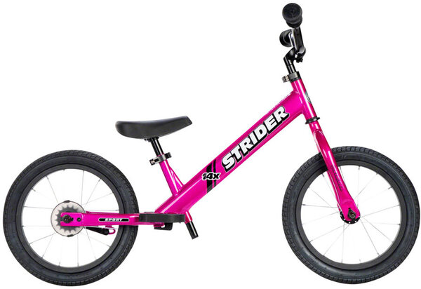 pink strider sport balance bike
