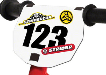 Strider Sports Numberplate Kit Big Shark Bicycle Company St. Louis MO