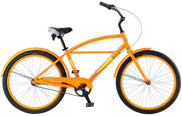 sun cruz bike yellow