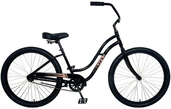 sun retro alloy beach cruiser