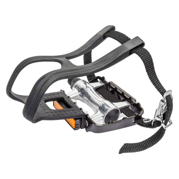 Gevaar doel attent Sunlite Low Profile Alloy ATB Pedals with Toe Clips - Aloha Mountain  Cyclery | Carbondale, CO