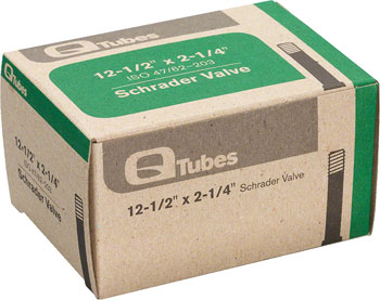 Q Tubes Tube 12 1 2 X 2 1 4 Inch Schrader Valve Serious Cycling