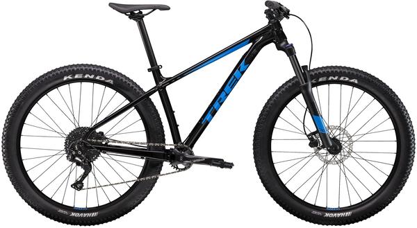 trek mountain bike blue and black