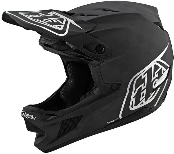 Troy Lee Designs D4 Carbon Helmet w/ MIPS Stealth - Lynn Valley