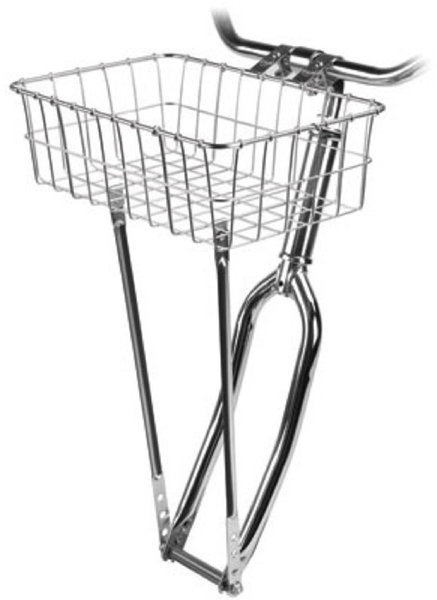 front bike rack basket