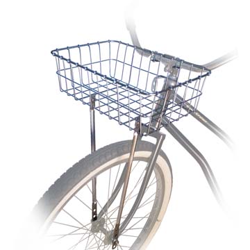 wire bike basket