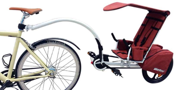 Weehoo cargo bike online trailer