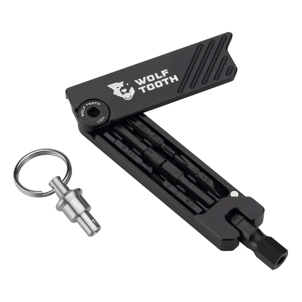 Wolf Tooth 6-Bit Hex Wrench Multi-Tool w/ Key Ring - Brands Cycle and ...