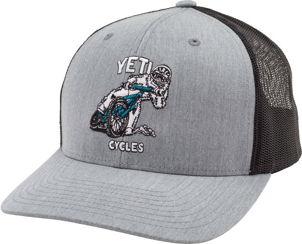 Sliding Yetiman Trucker Hat Snapback