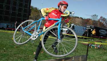cyclocross racer