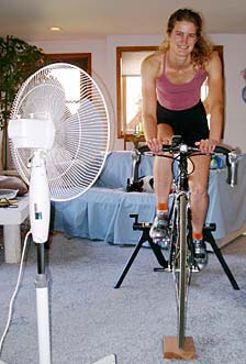bike trainer workout