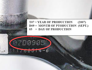 rockshox serial number sticker