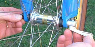 quick release bicycle wheel